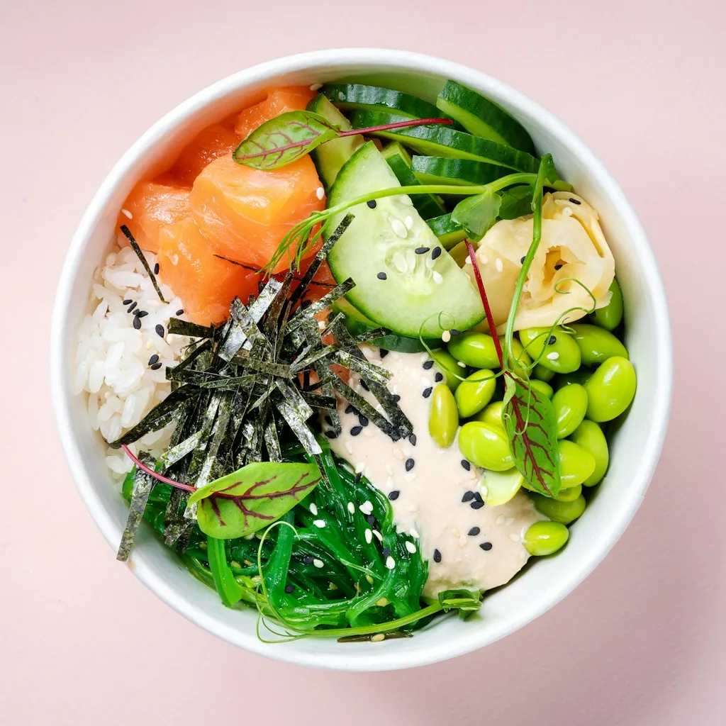Tuna Poke Bowl — plant-based or original dish photo