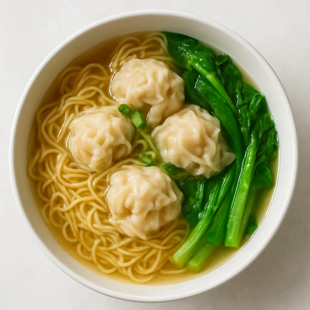 Wonton Noodle Soup — plant-based or original dish photo