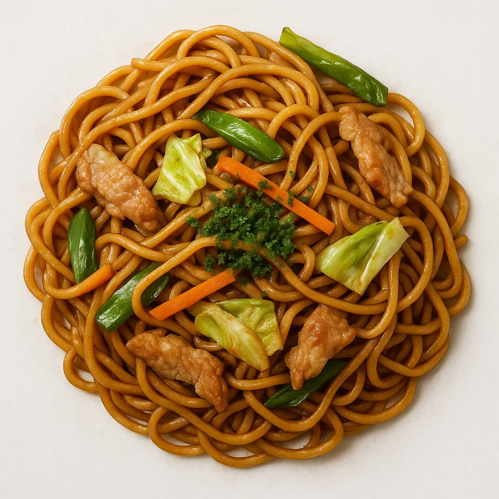 Yakisoba — plant-based or original dish photo