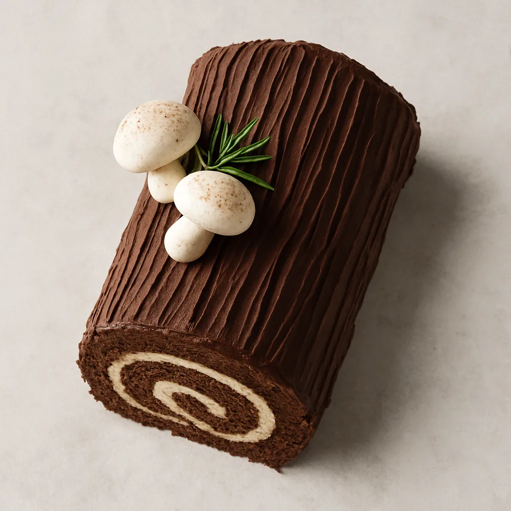 Yule Log — plant-based or original dish photo